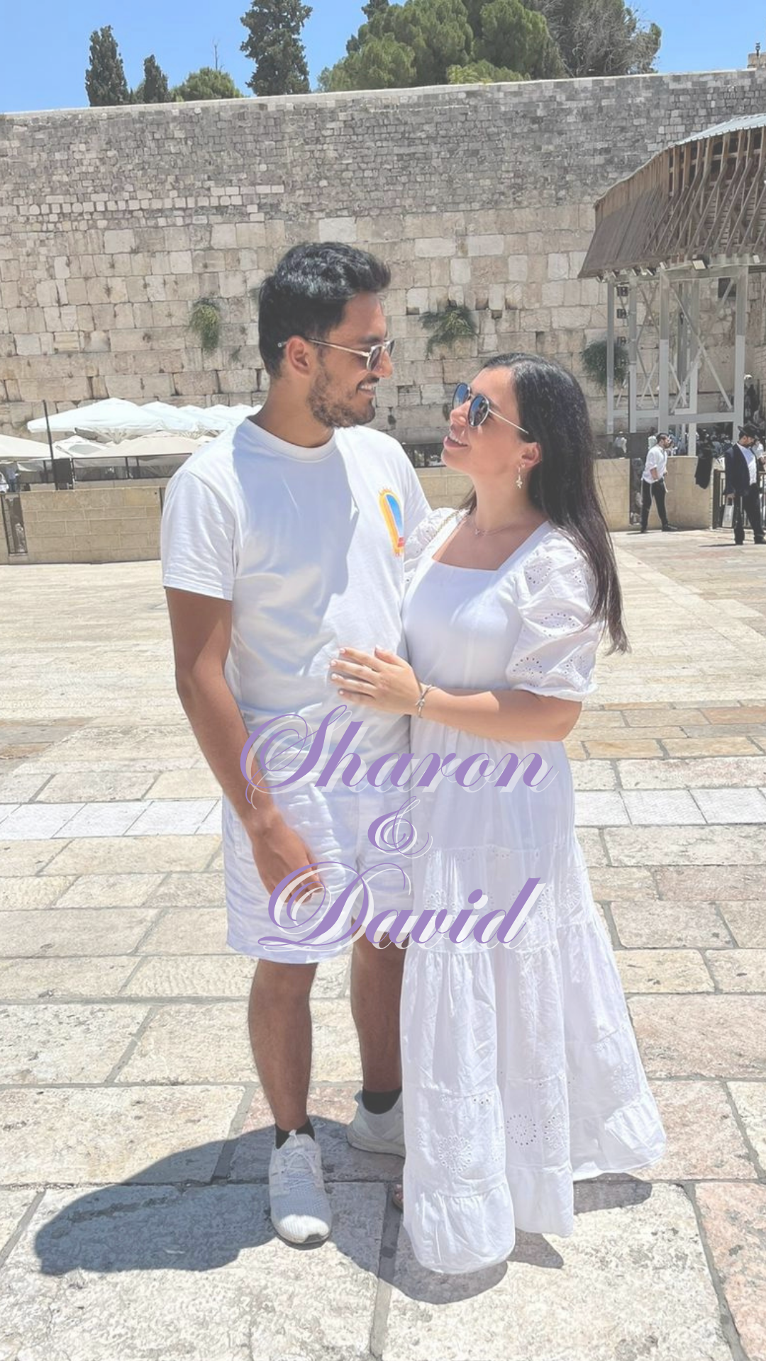 Invitation mariage Sharon et David